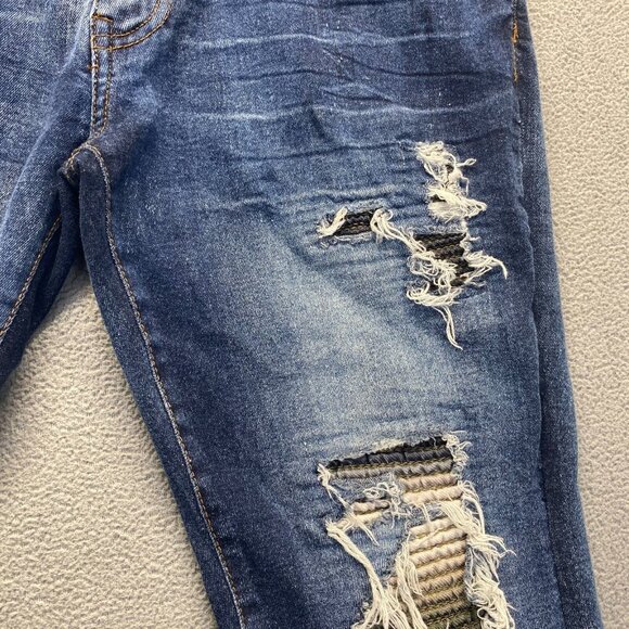 AHP Another Hype Piece Jean Men 32 Bleach/Acid Wash Distressed Hip Hop,Stretch - Picture 13 of 16